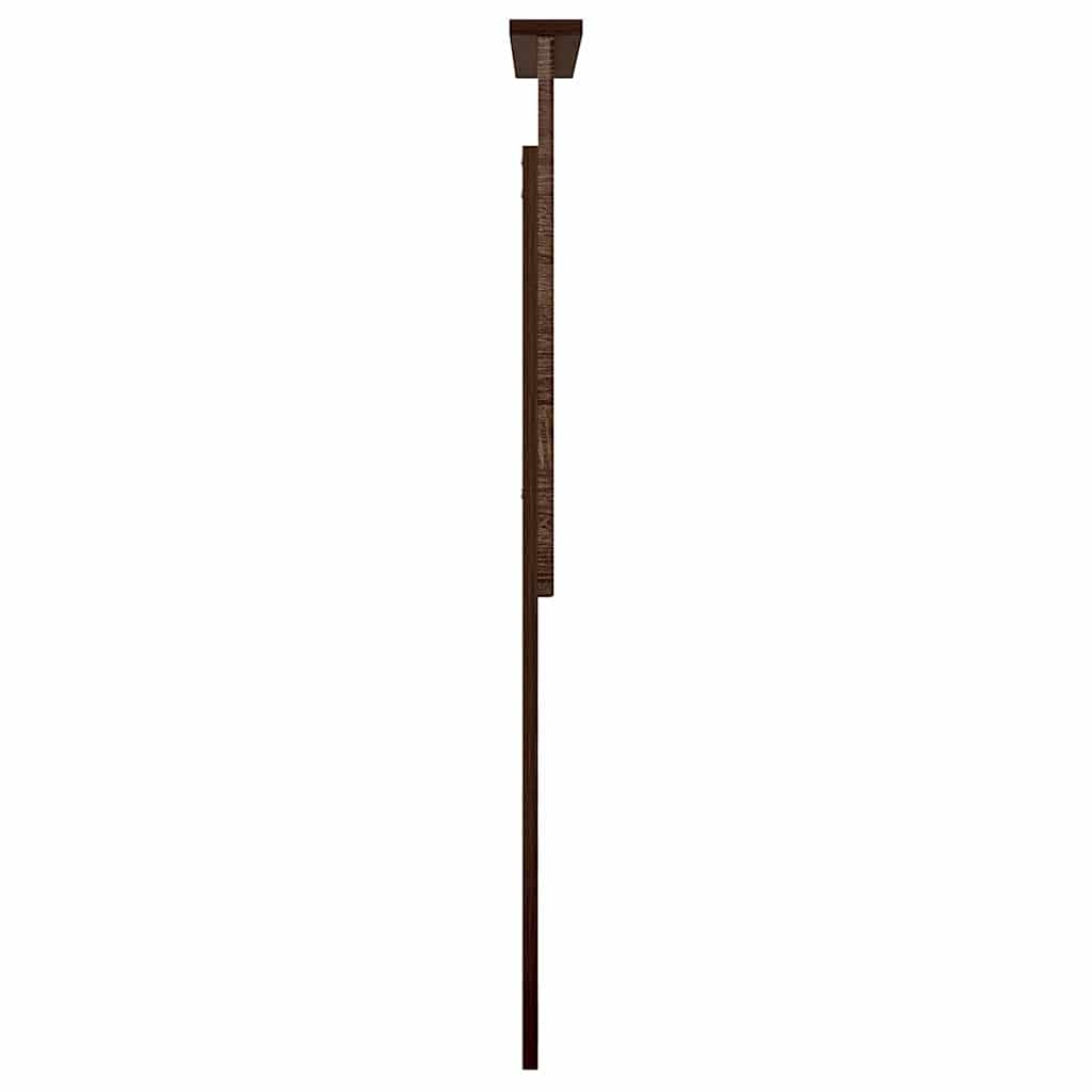 Hoofdbord met hoofdeinde Bruin Eiken 75 cm Bewerkt hout