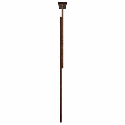 Hoofdbord met hoofdeinde Bruin Eiken 75 cm Bewerkt hout