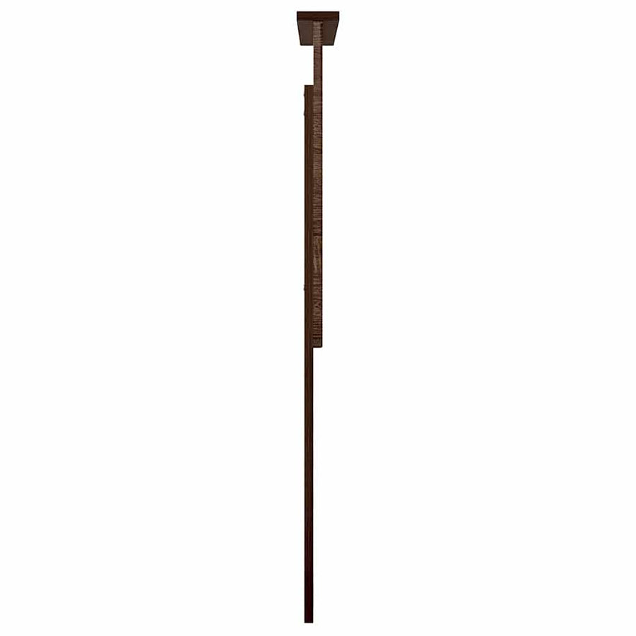 Hoofdbord met hoofdeinde Bruin Eiken 75 cm Bewerkt hout