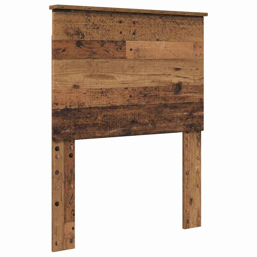 Hoofdbord met hoofdeinde Oud Hout 75 cm Bewerkt hout