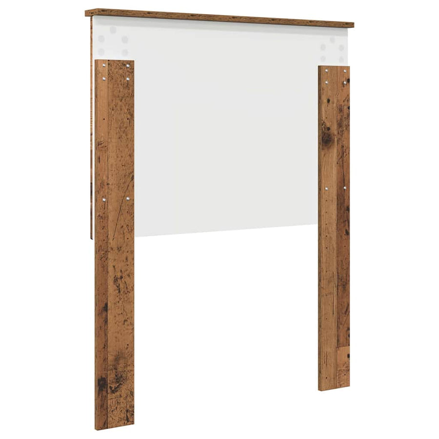 Hoofdbord met hoofdeinde Oud Hout 75 cm Bewerkt hout