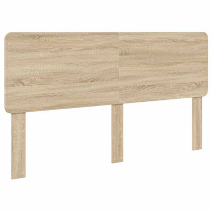 Hoofdbord met hoofdeinde Sonoma Eiken 200 cm Bewerkt hout