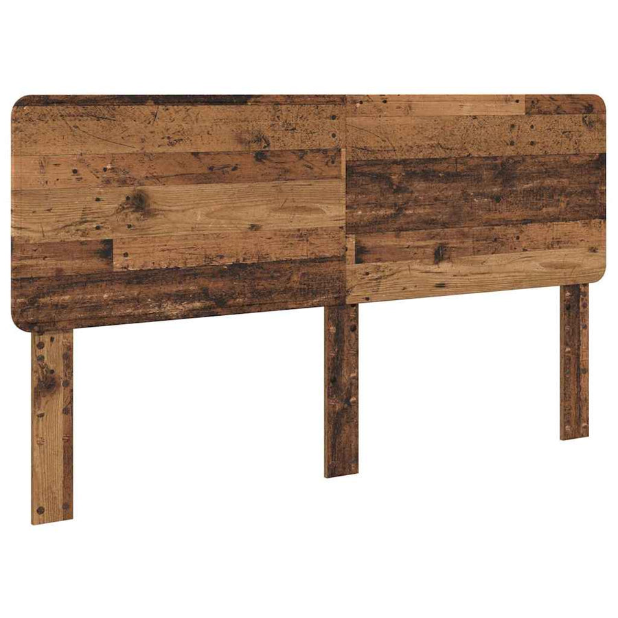 Hoofdbord met hoofdeinde Oud Hout 200 cm Bewerkt hout
