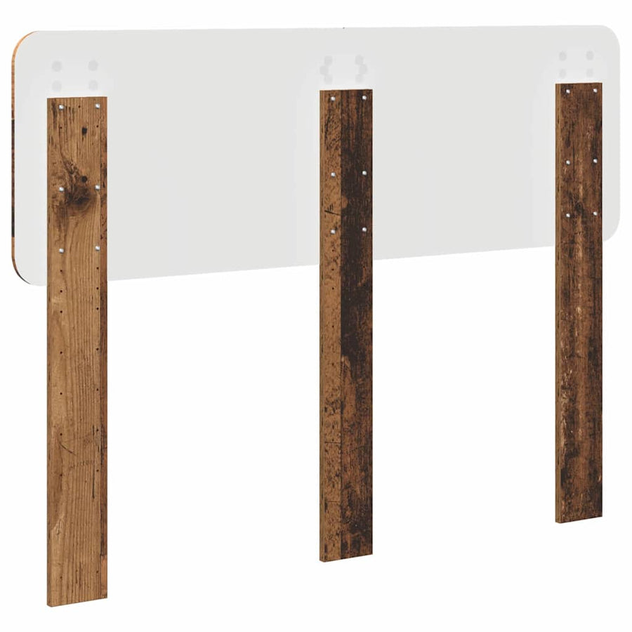 Hoofdbord met hoofdeinde Oud Hout 200 cm Bewerkt hout