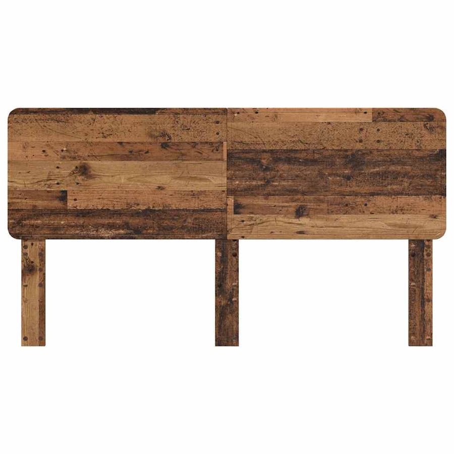 Hoofdbord met hoofdeinde Oud Hout 200 cm Bewerkt hout