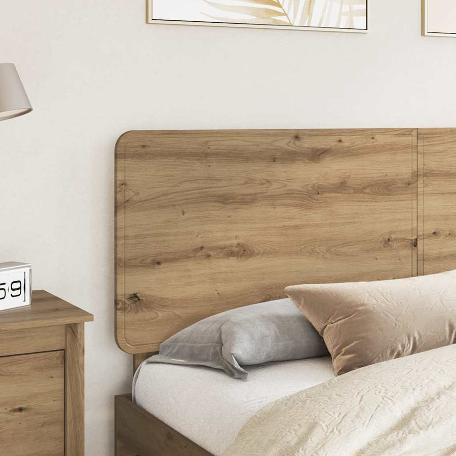 Hoofdbord met hoofdeinde Artisan Eiken 200 cm Bewerkt hout