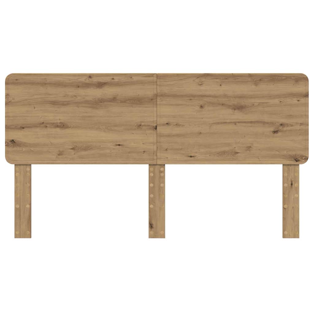 Hoofdbord met hoofdeinde Artisan Eiken 200 cm Bewerkt hout