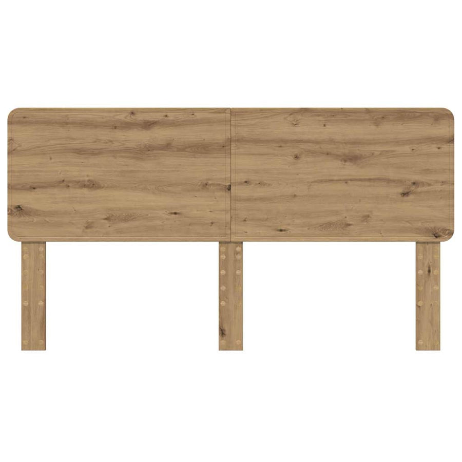 Hoofdbord met hoofdeinde Artisan Eiken 200 cm Bewerkt hout