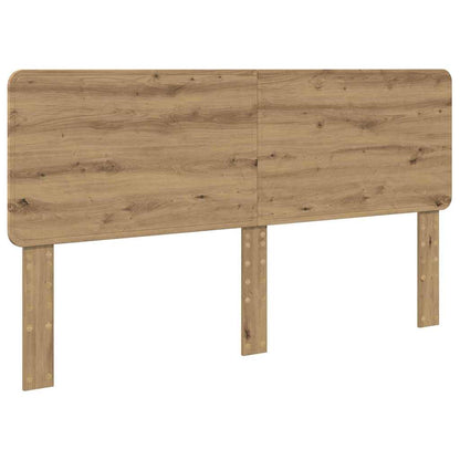 Hoofdbord met hoofdeinde Artisan Eiken 180 cm Bewerkt hout