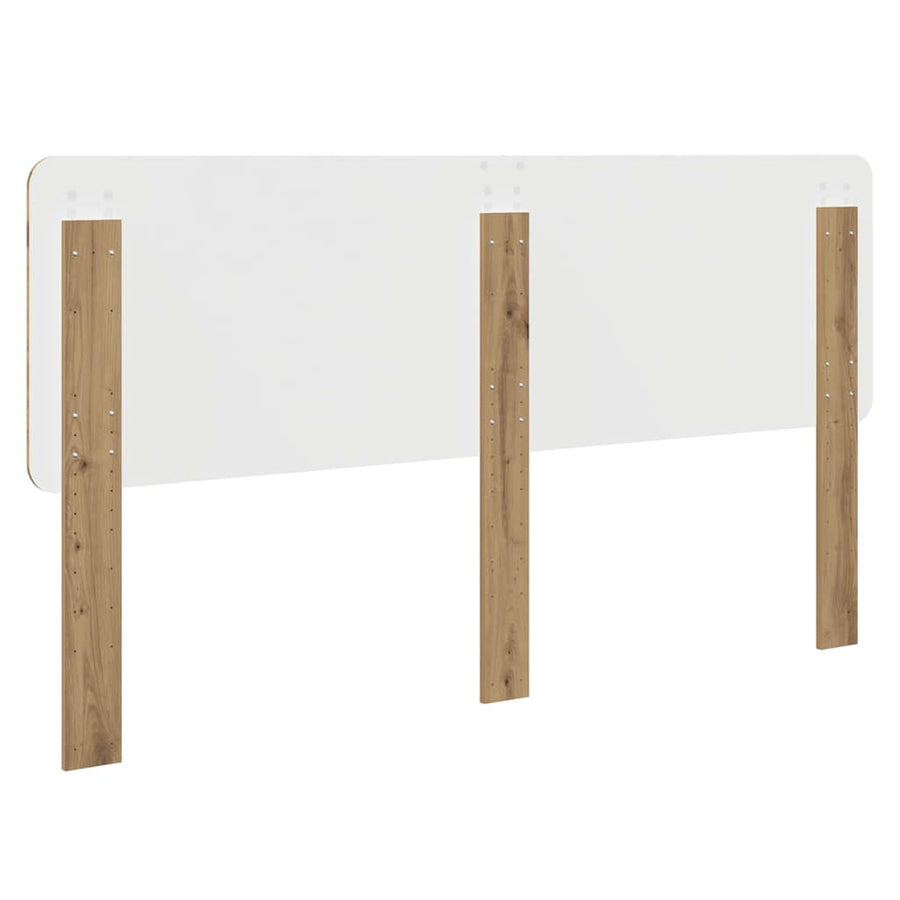 Hoofdbord met hoofdeinde Artisan Eiken 180 cm Bewerkt hout