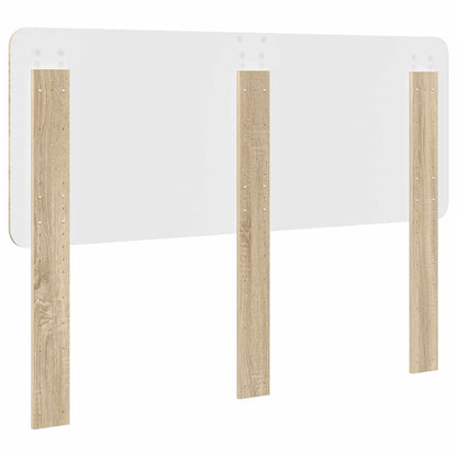 Hoofdbord met hoofdeinde Sonoma Eiken 160 cm Bewerkt hout