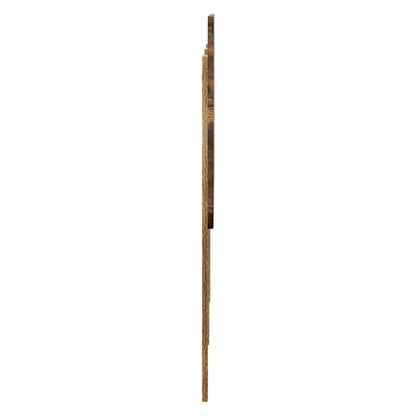 Hoofdbord met hoofdeinde Gerookt eiken 160 cm Bewerkt hout