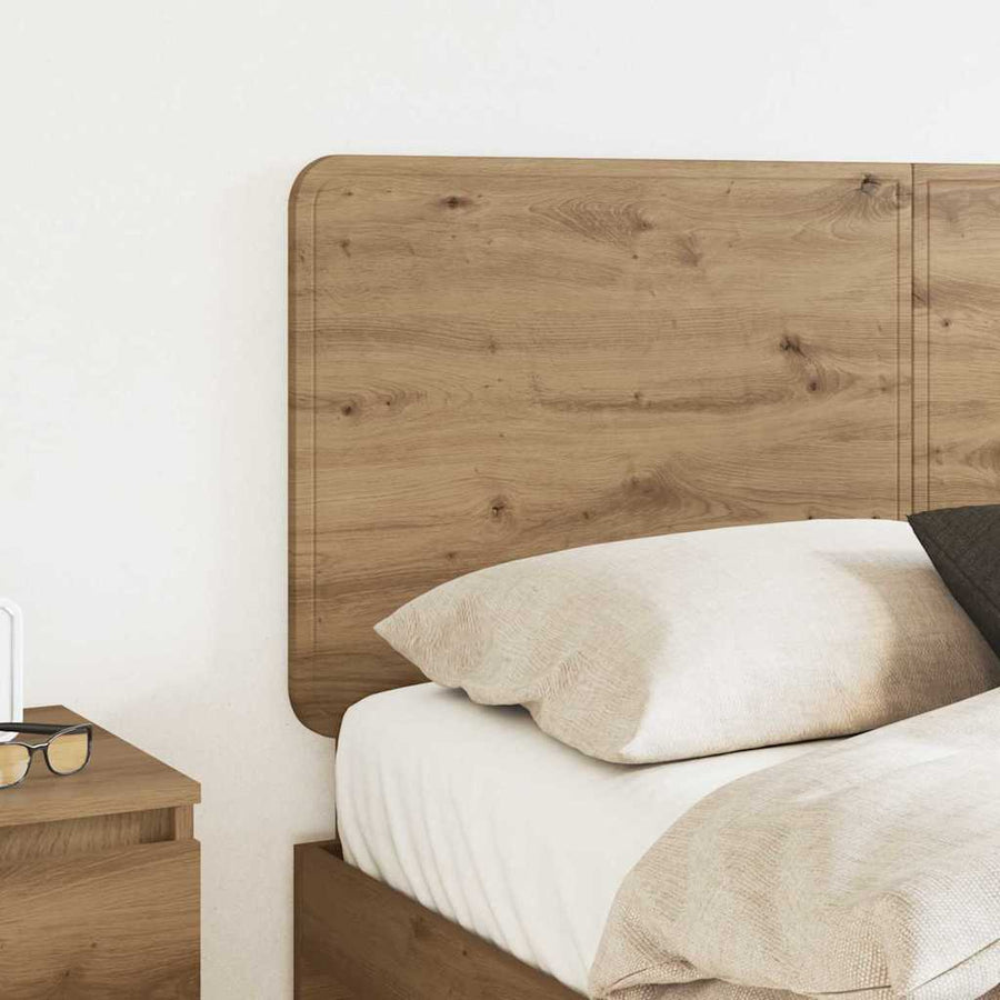 Hoofdbord met hoofdeinde Artisan Eiken 160 cm Bewerkt hout