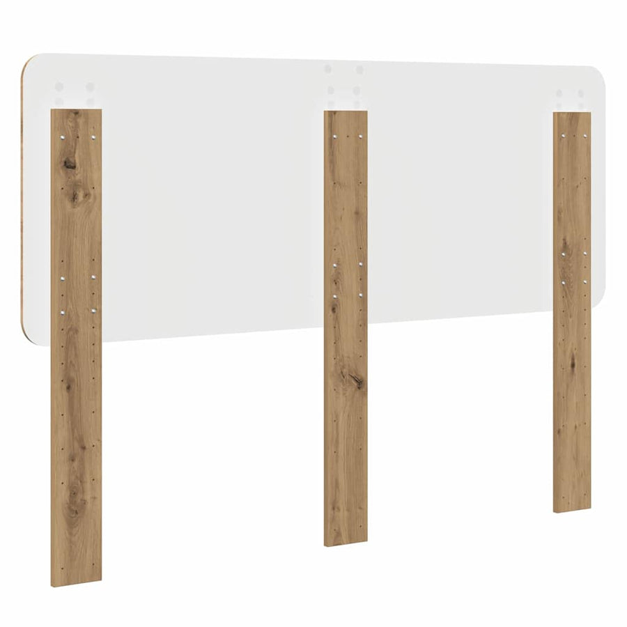 Hoofdbord met hoofdeinde Artisan Eiken 160 cm Bewerkt hout