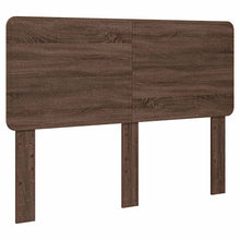 Hoofdbord met hoofdeinde Bruin Eiken 150 cm Bewerkt hout