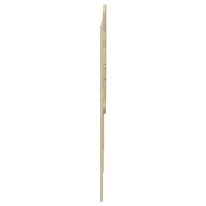 Hoofdbord met hoofdeinde Sonoma Eiken 140 cm Bewerkt hout
