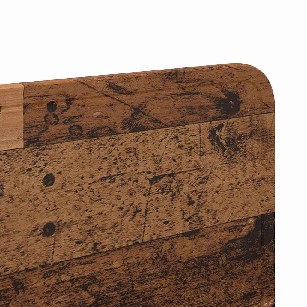 Hoofdbord met hoofdeinde Oud Hout 140 cm Bewerkt hout
