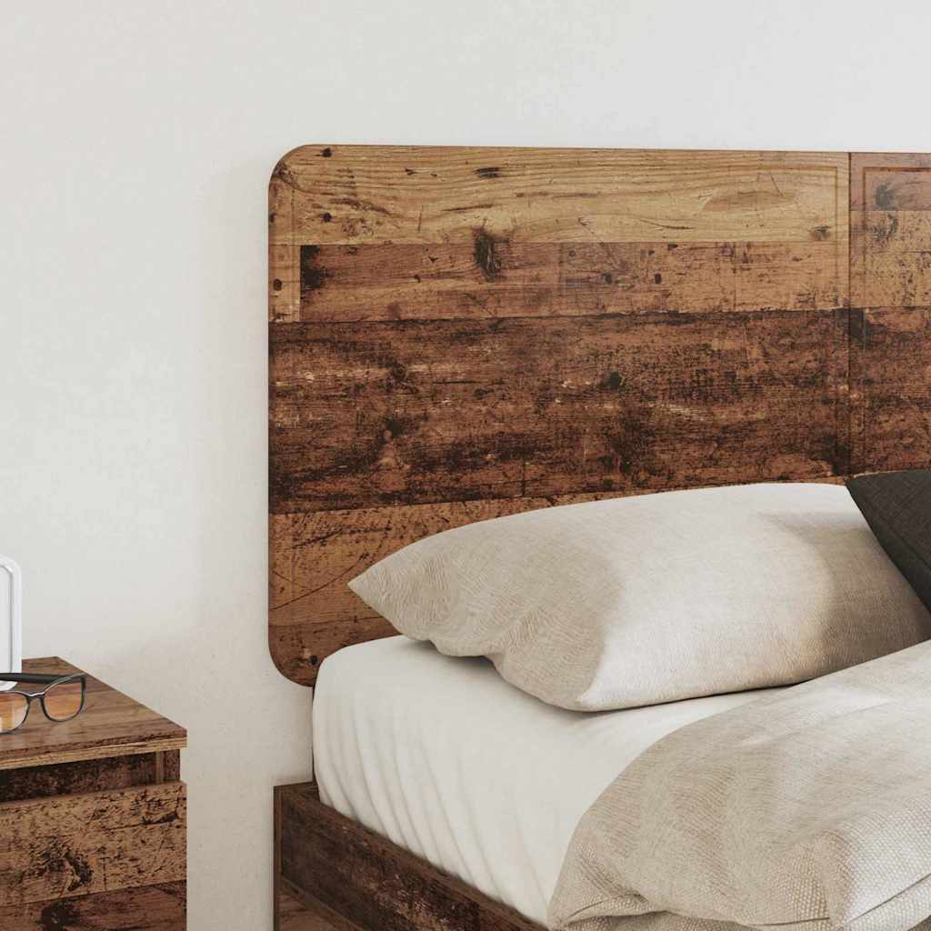 Hoofdbord met hoofdeinde Oud Hout 140 cm Bewerkt hout