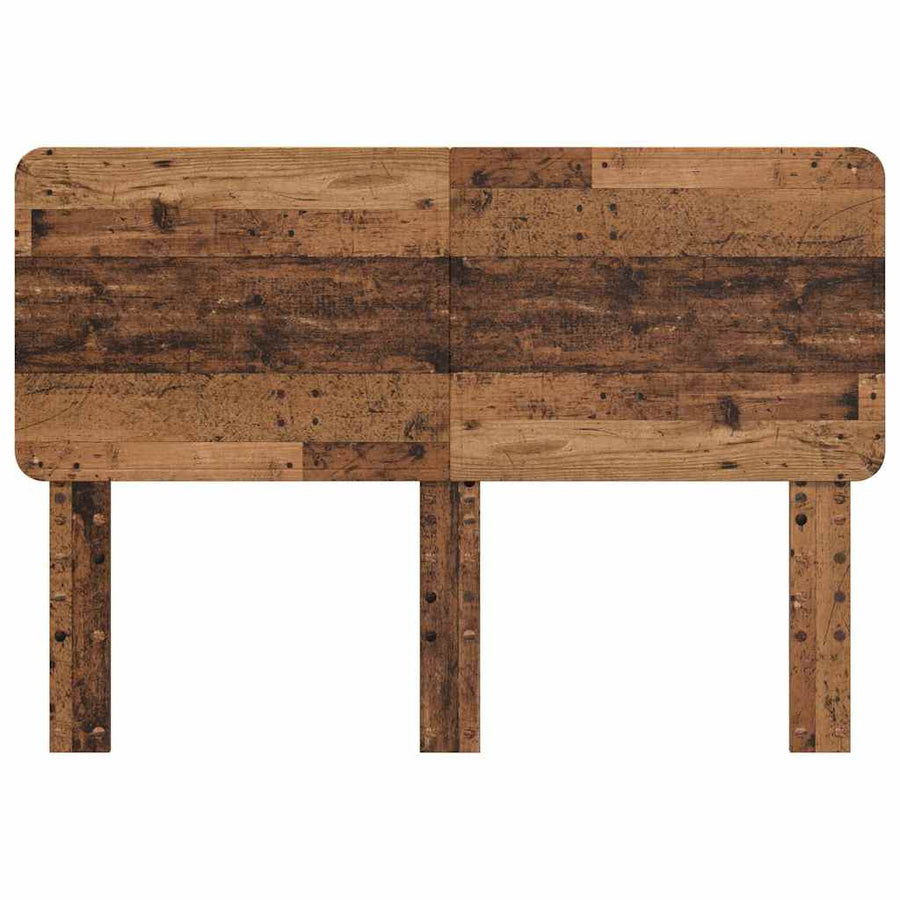 Hoofdbord met hoofdeinde Oud Hout 140 cm Bewerkt hout