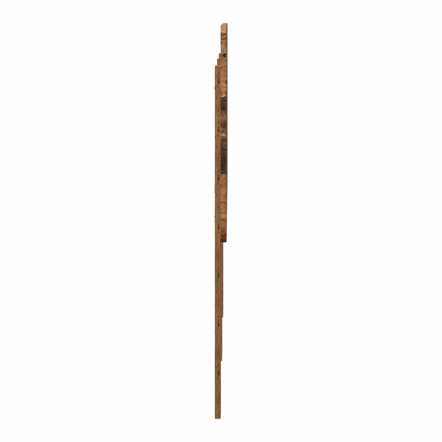 Hoofdbord met hoofdeinde Oud Hout 140 cm Bewerkt hout