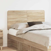 Hoofdbord 138x3x100 cm sonoma eiken bewerkt hout