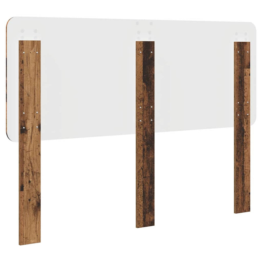 Hoofdbord met hoofdeinde Oud Hout 135 cm Bewerkt hout