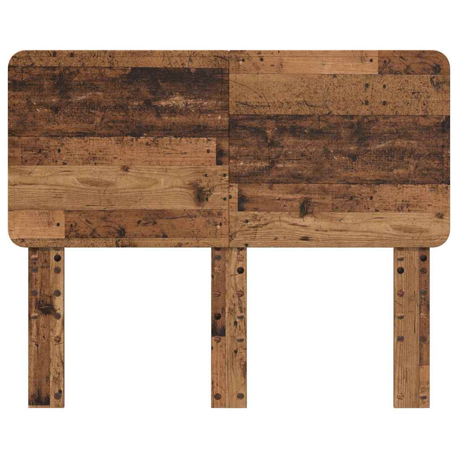 Hoofdbord met hoofdeinde Oud Hout 135 cm Bewerkt hout
