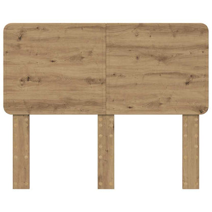 Hoofdbord met hoofdeinde Artisan Eiken 135 cm Bewerkt hout
