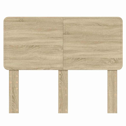 Hoofdbord met hoofdeinde Sonoma Eiken 120 cm Bewerkt hout