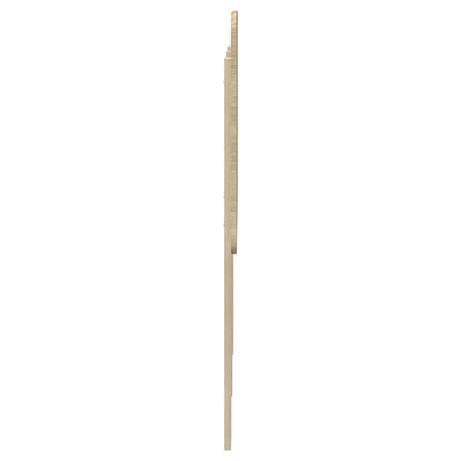 Hoofdbord met hoofdeinde Sonoma Eiken 120 cm Bewerkt hout