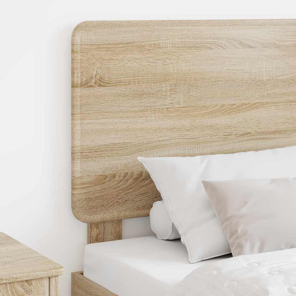 Hoofdbord met hoofdeinde Sonoma Eiken 100 cm Bewerkt hout