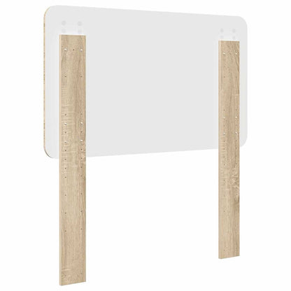 Hoofdbord met hoofdeinde Sonoma Eiken 100 cm Bewerkt hout
