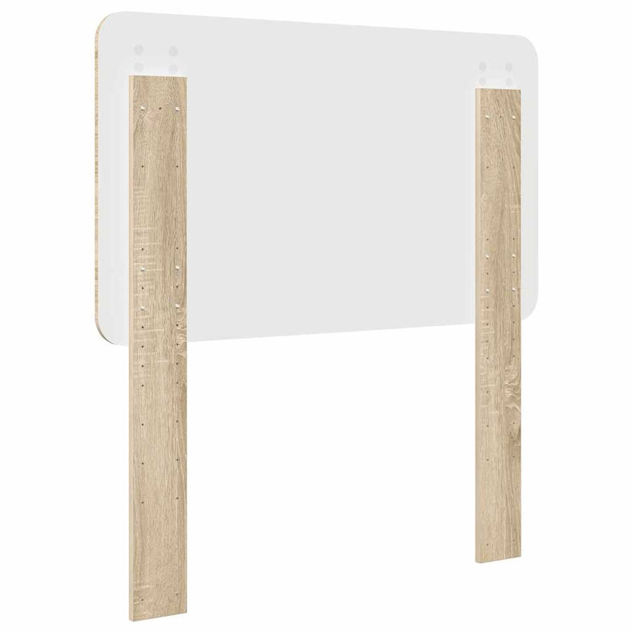 Hoofdbord met hoofdeinde Sonoma Eiken 100 cm Bewerkt hout