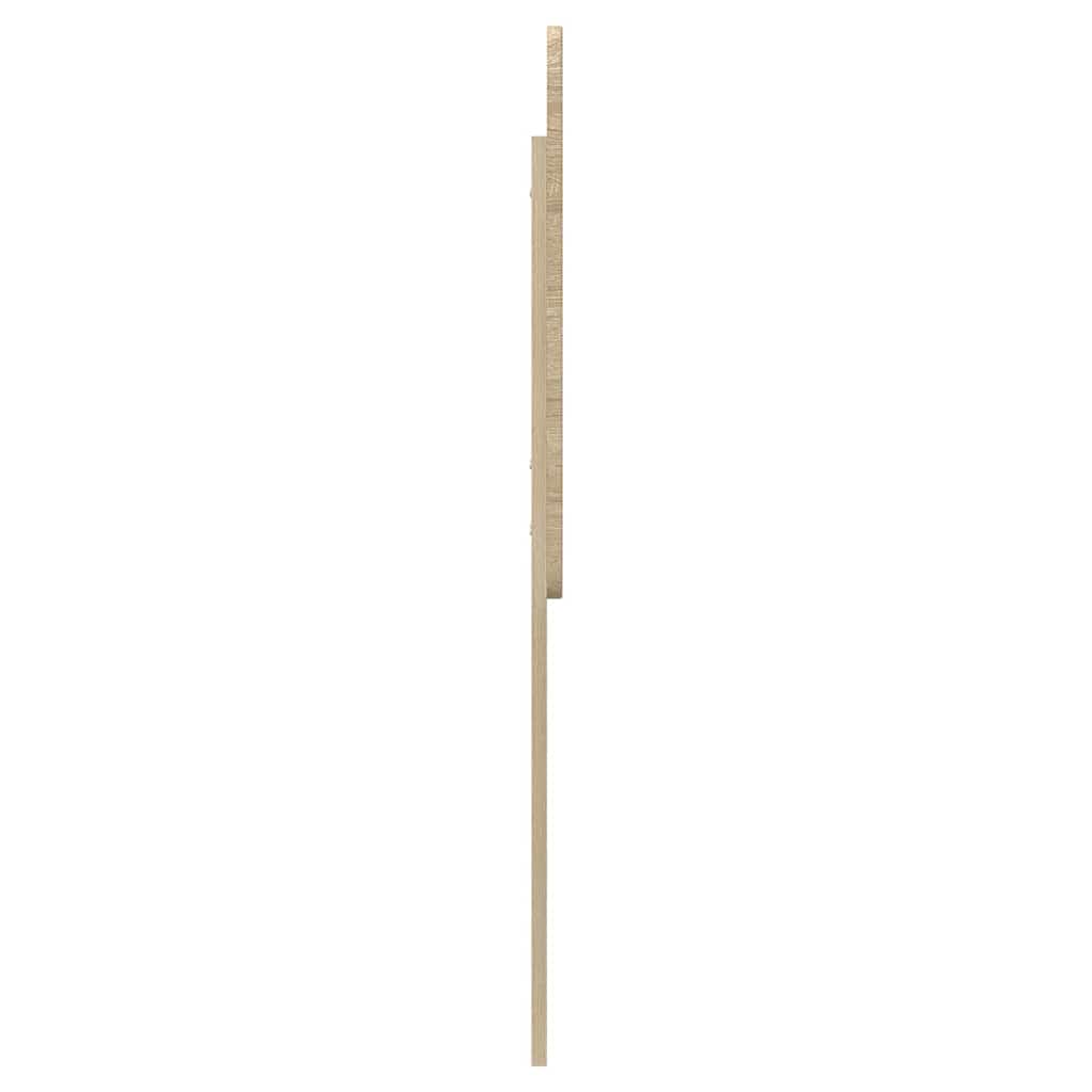 Hoofdbord met hoofdeinde Sonoma Eiken 100 cm Bewerkt hout