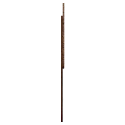 Hoofdbord met hoofdeinde Bruin Eiken 100 cm Bewerkt hout
