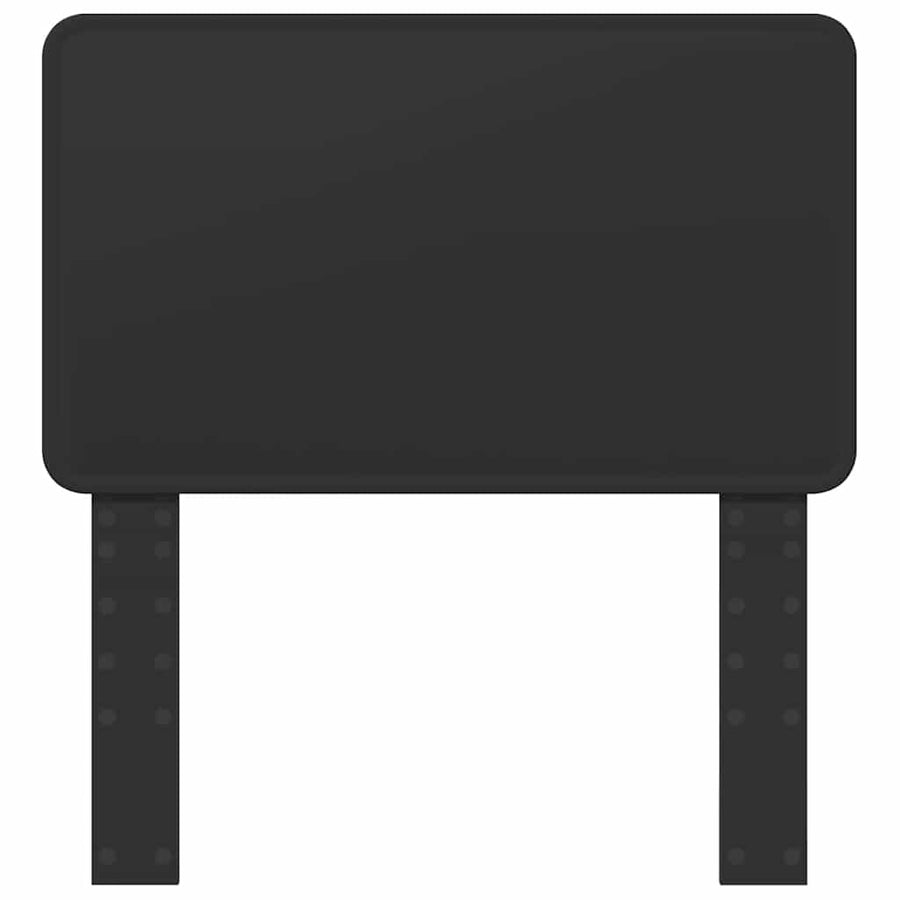 Hoofdbord met hoofdeinde Zwart Eiken 90 cm Bewerkt hout