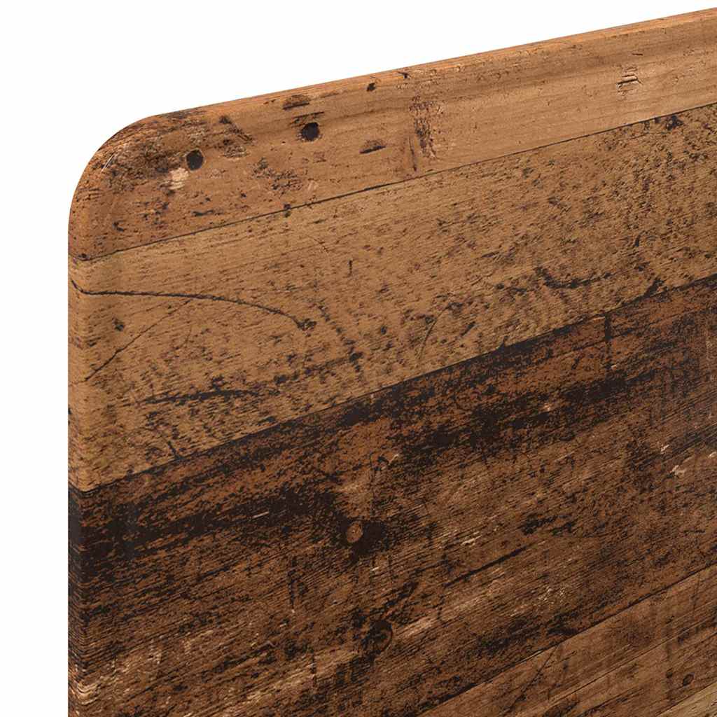 Hoofdbord met hoofdeinde Oud Hout 90 cm Bewerkt hout