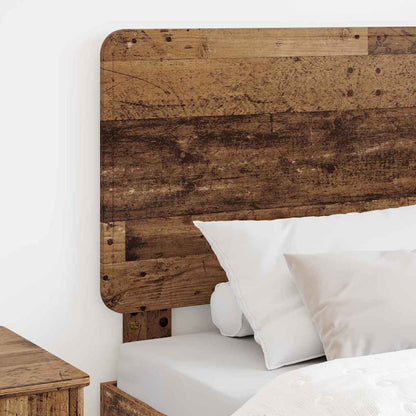 Hoofdbord met hoofdeinde Oud Hout 90 cm Bewerkt hout