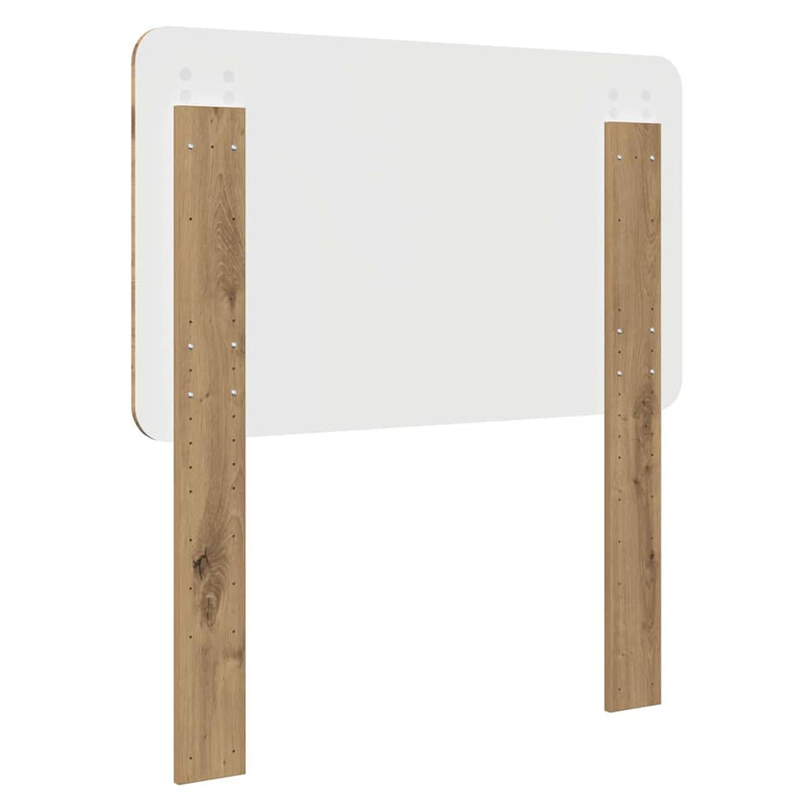 Hoofdbord met hoofdeinde Artisan Eiken 90 cm Bewerkt hout
