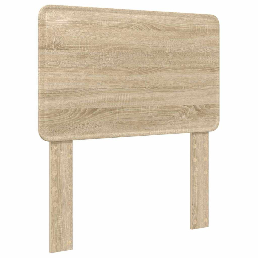 Hoofdbord met hoofdeinde Sonoma Eiken 80 cm Bewerkt hout