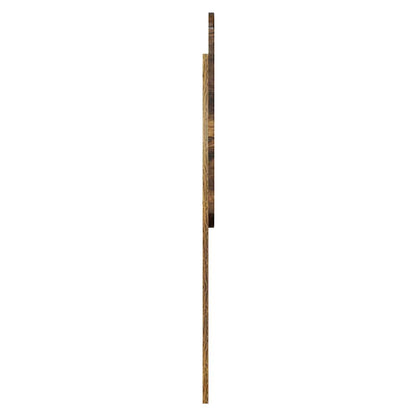 Hoofdbord met hoofdeinde Gerookt eiken 80 cm Bewerkt hout