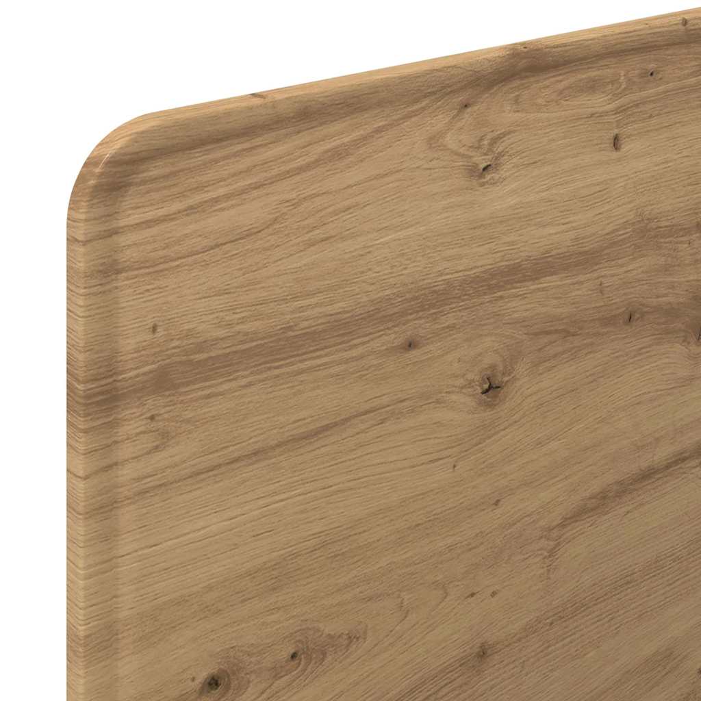 Hoofdbord met hoofdeinde Artisan Eiken 80 cm Bewerkt hout
