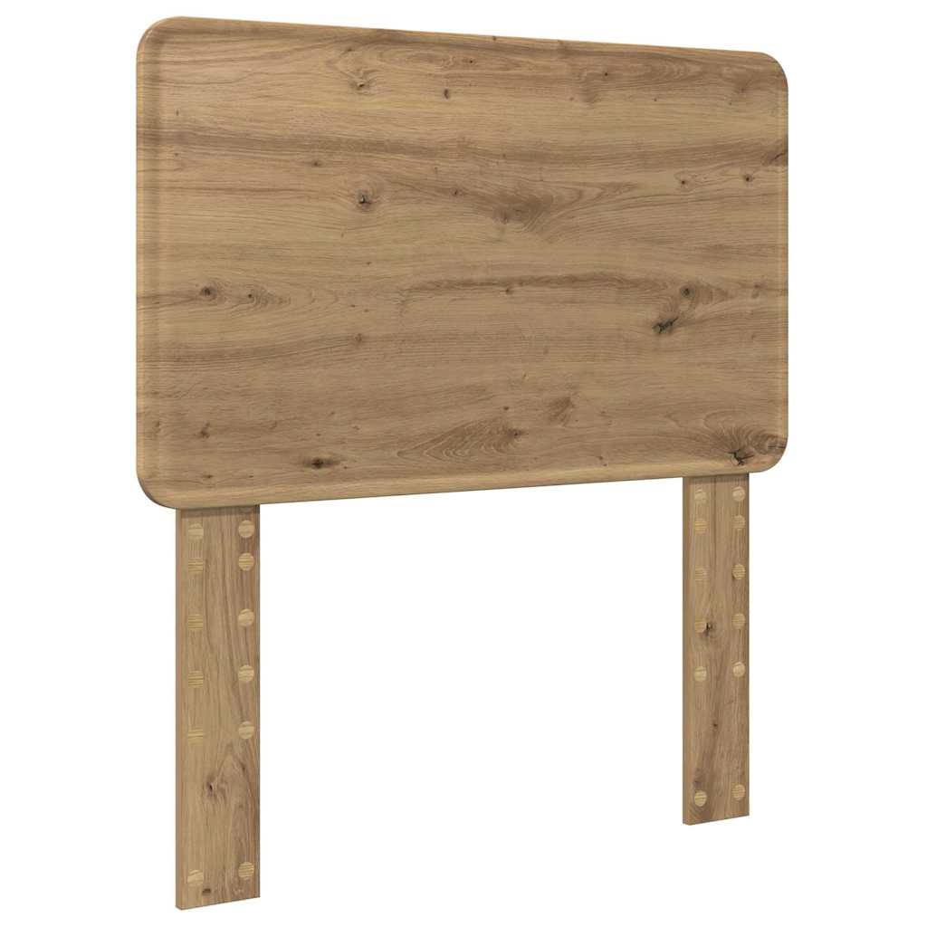 Hoofdbord met hoofdeinde Artisan Eiken 80 cm Bewerkt hout