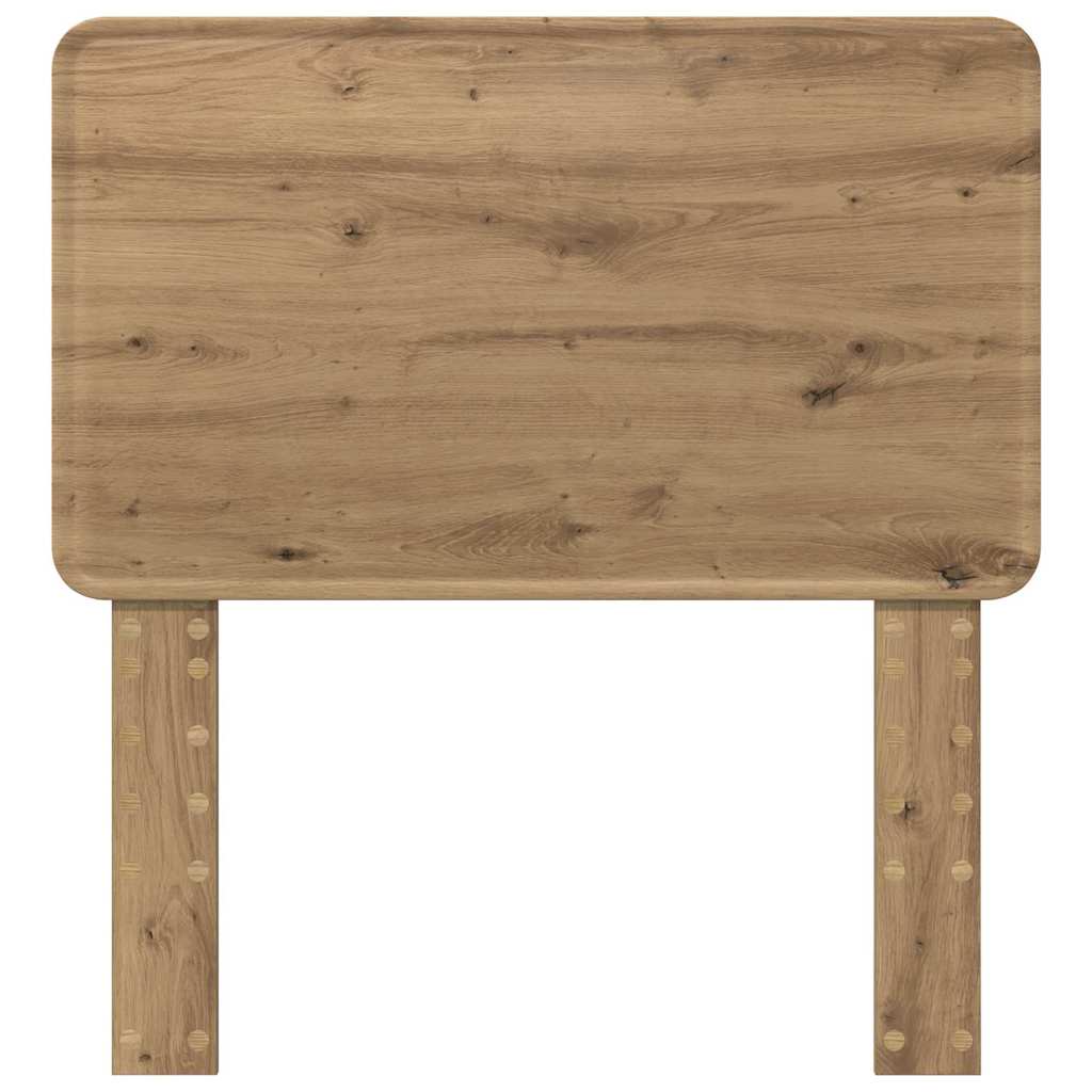 Hoofdbord met hoofdeinde Artisan Eiken 80 cm Bewerkt hout