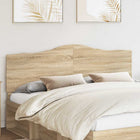 Sonoma Oak Headboard 200 cm Engineered Wood