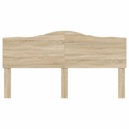Hoofdbord met hoofdeinde Sonoma Eiken 200 cm Bewerkt hout