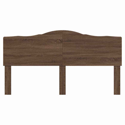 Hoofdbord met hoofdeinde Bruin Eiken 200 cm Bewerkt hout