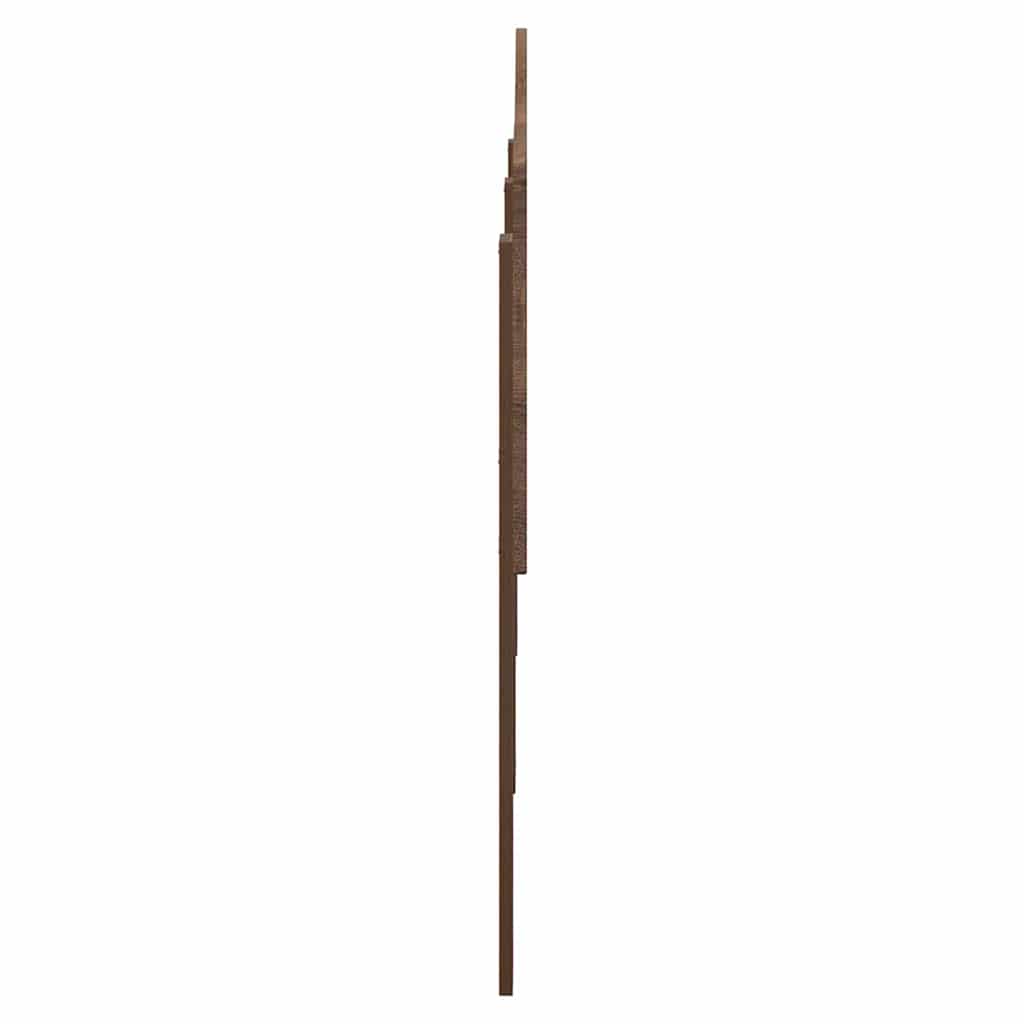 Hoofdbord met hoofdeinde Bruin Eiken 200 cm Bewerkt hout