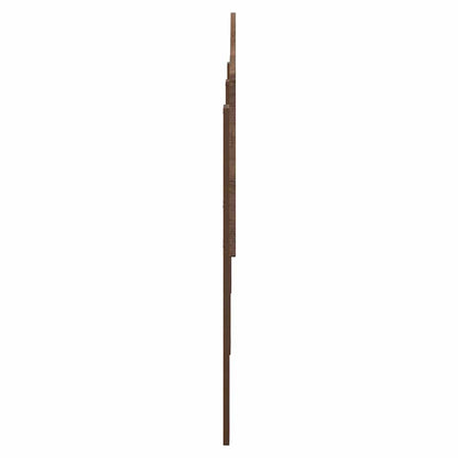 Hoofdbord met hoofdeinde Bruin Eiken 200 cm Bewerkt hout