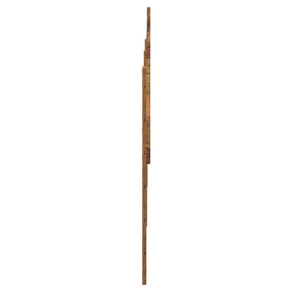 Hoofdbord met hoofdeinde Oud Hout 200 cm Bewerkt hout